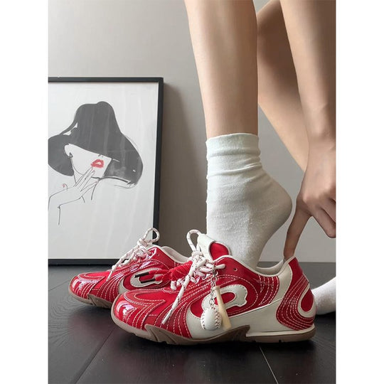 Damen sportliche Freizeitsneaker mit atmungsaktivem Mesh-Obermaterial und innovativer Dämpfungstechnologie R&B