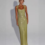 Damen Glamouröses Pailletten-Abendkleid mit figurbetontem Schnitt R&B