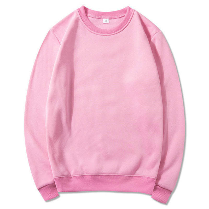 Damen Sweatshirt aus weichem Baumwollmaterial mit Rundhalsausschnitt R&B