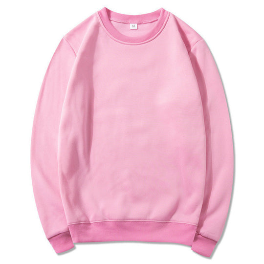 Damen Sweatshirt aus weichem Baumwollmaterial mit Rundhalsausschnitt R&B