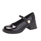 Damen elegante und stilvolle Plateau-Pumps R&B