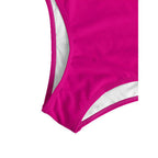 Damen Einseitiger Badeanzug mit asymmetrischem Design R&B