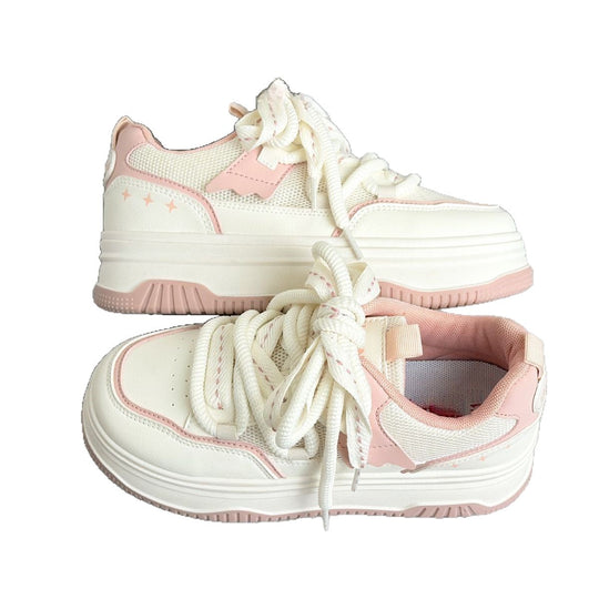 Damen Sportliche Sneaker mit dicker Sohle R&B