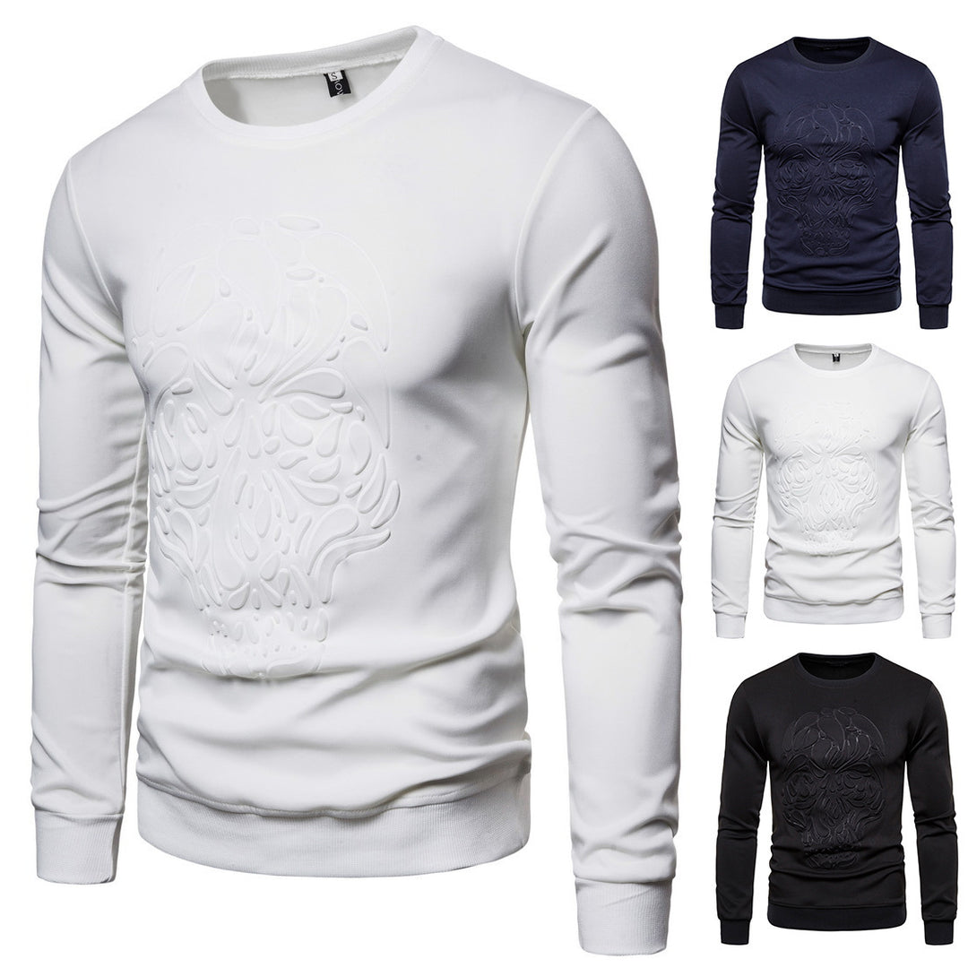 Herren Sweatshirt mit einzigartigem Totenkopfdesign R&B