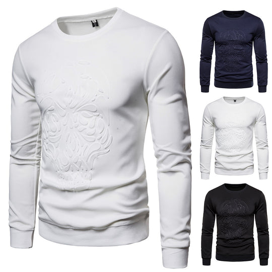 Herren Sweatshirt mit einzigartigem Totenkopfdesign R&B