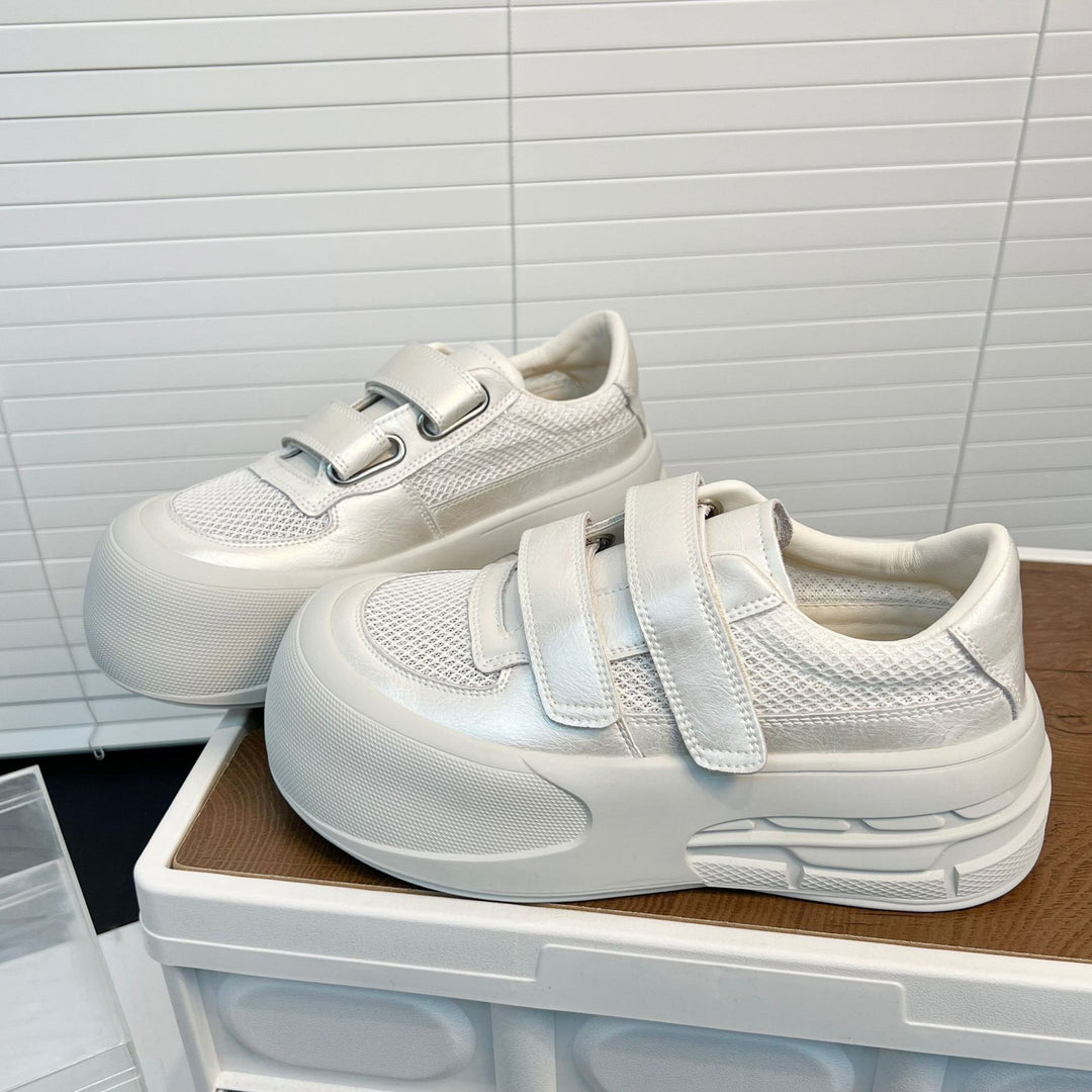 Damen Sportliche Sneakers mit Klettverschluss R&B
