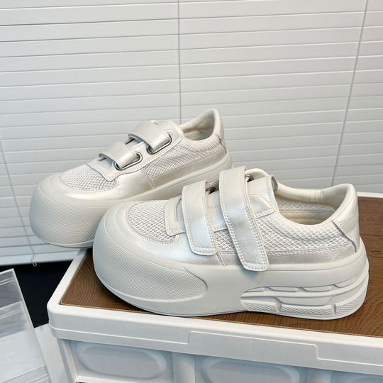 Damen Sportliche Sneakers mit Klettverschluss R&B