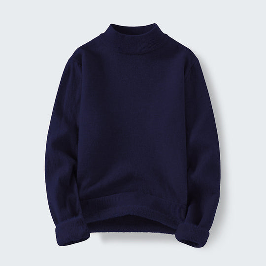 Damen Kuscheliger Stehkragenpullover R&B