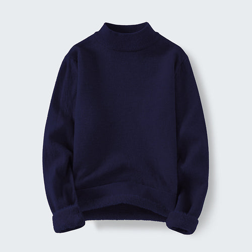 Damen Kuscheliger Stehkragenpullover R&B