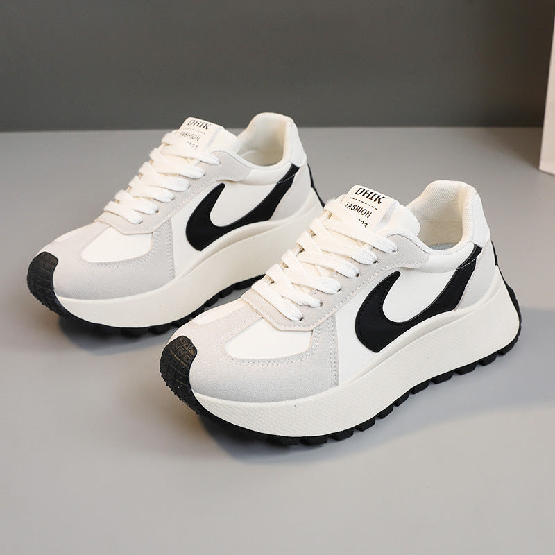 Damen Sportliche Chunky Sneaker mit atmungsaktiver Mesh-Oberfläche und dämpfendem Sohlenprofil R&B