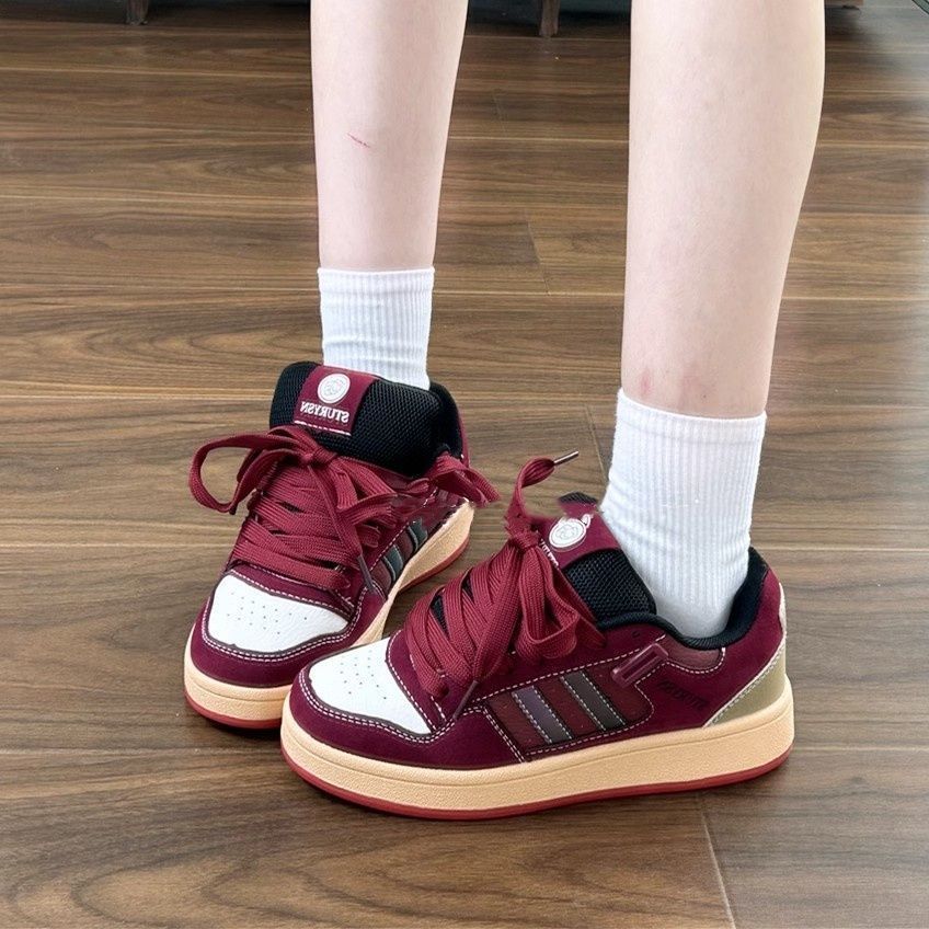 Damen modische Sneaker mit atmungsaktiver Mesh-Oberfläche und dämpfendem Komfort