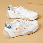 Damen Sportliche Sneaker mit rutschfester Sohle und atmungsaktiver Obermaterialstruktur R&B