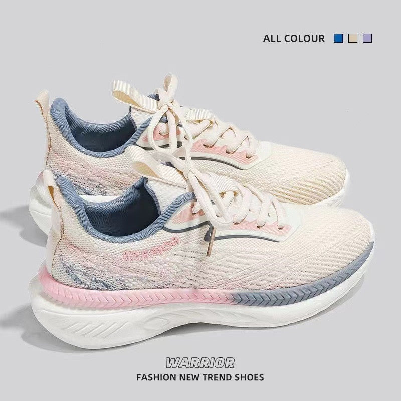 Damen Hochleistungs-Laufschuhe mit atmungsaktiver Mesh-Oberfläche und flexibler Dämpfungstechnologie R&B