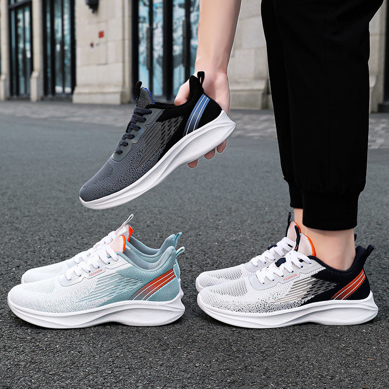 Damen Atmungsaktive Laufschuhe mit flexiblem Mesh-Obermaterial und stoßdämpfender Sohle