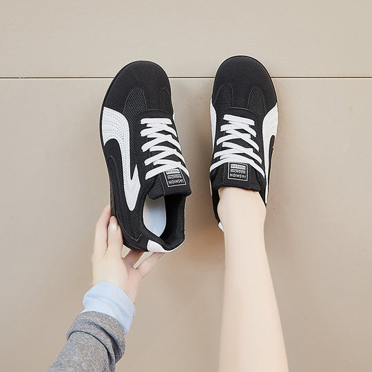 Damen High-Performance Sneakers mit rutschfester Laufsohle und atmungsaktiver Oberflächenstruktur R&B