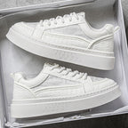 Damen Chunky Sneaker mit atmungsaktiver Mesh-Oberfläche und stabiler Sohle R&B