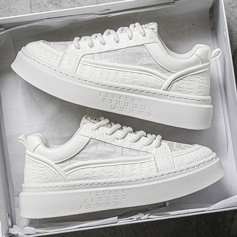 Damen Chunky Sneaker mit atmungsaktiver Mesh-Oberfläche und stabiler Sohle R&B