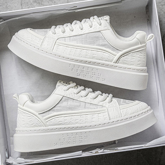 Damen Chunky Sneaker mit atmungsaktiver Mesh-Oberfläche und stabiler Sohle R&B