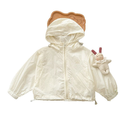 Unisex nan leichte Kapuzenwindjacke mit elastischen Bündchen und verstellbarem Kordelzugsaum R&B