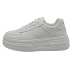 Damen Modische Plateau Sneakers mit komfortablem Rückenschutz