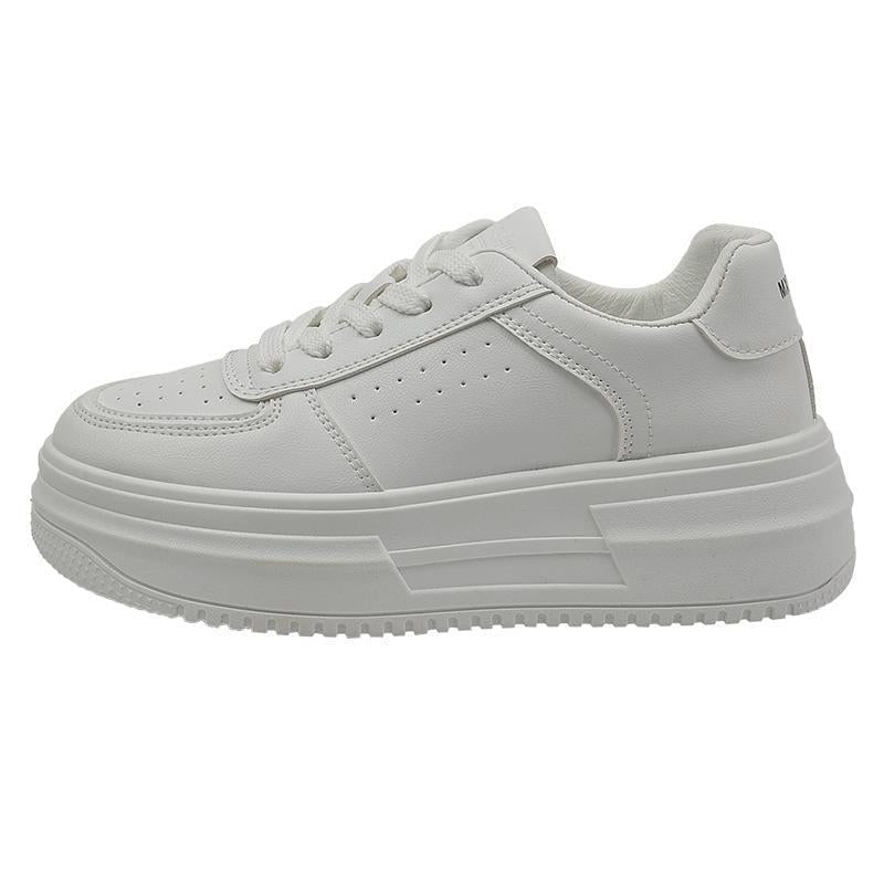 Damen Modische Plateau Sneakers mit komfortablem Rückenschutz