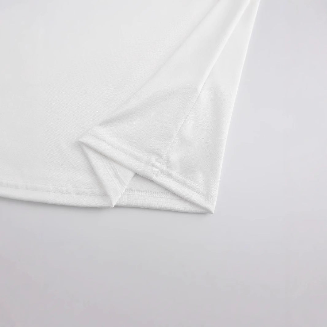 Damen Crop-T-Shirt mit auffälligem New York Grafikdruck R&B