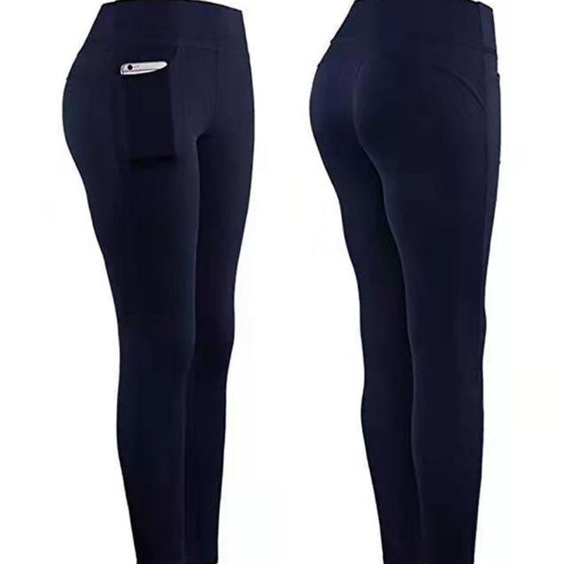 Damen Hochleistungs-Leggings mit praktischen Seitentaschen R&B