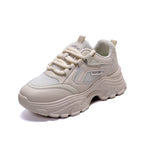 Damen Chunky Sneakers mit atmungsaktivem Mesh-Einsatz und dämpfender Sohle R&B