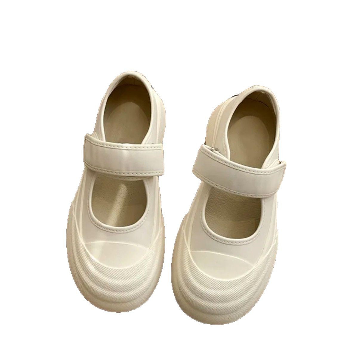 Damen Komfortable Velours-Sneaker mit Klettverschluss R&B