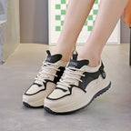 Damen Sportliche Chunky Sneakers mit atmungsaktiver Mesh-Oberfläche und gepolsterter Sohle R&B