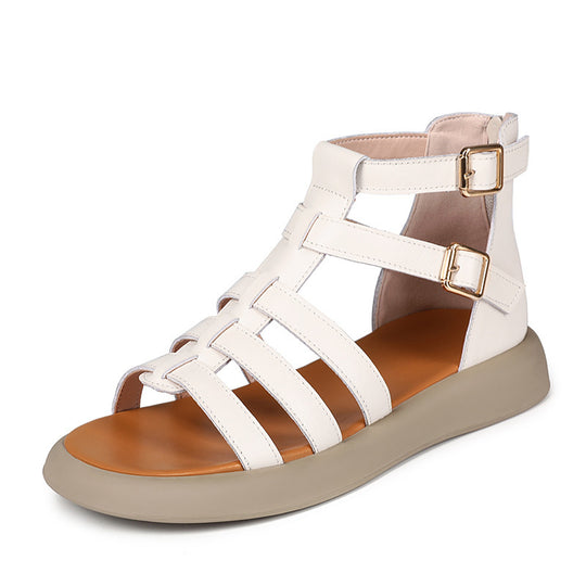 Damen Sandalen im modernen Design mit verstellbaren Riemen und komfortabler Sohle R&B