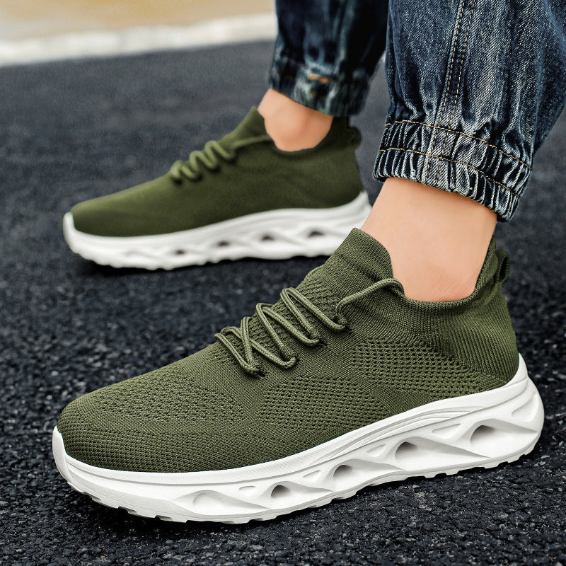 Damen Sportliche und atmungsaktive Lauf-Sneaker mit flexiblem Sohlenprofil R&B