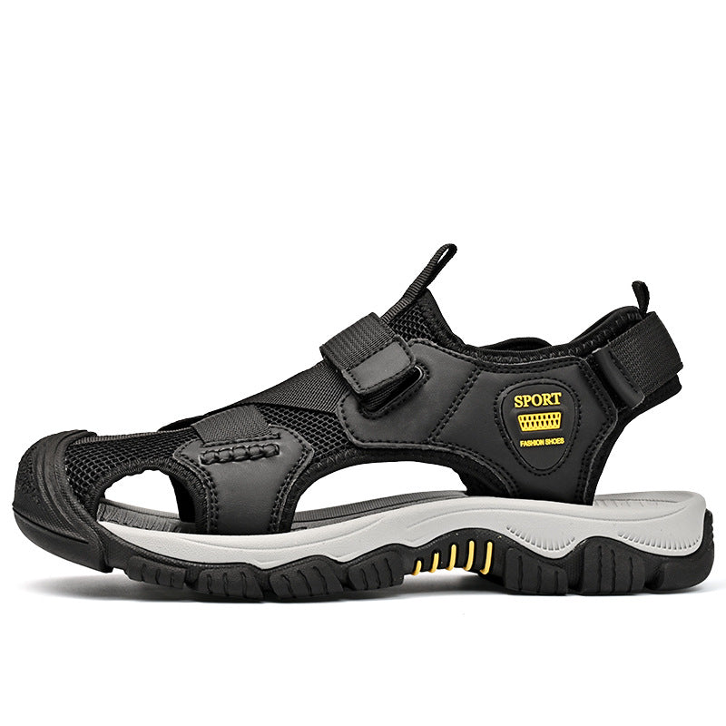 Damen Sportliche Aquasandalen mit verstellbarem Klettverschluss und rutschfester Sohle R&B