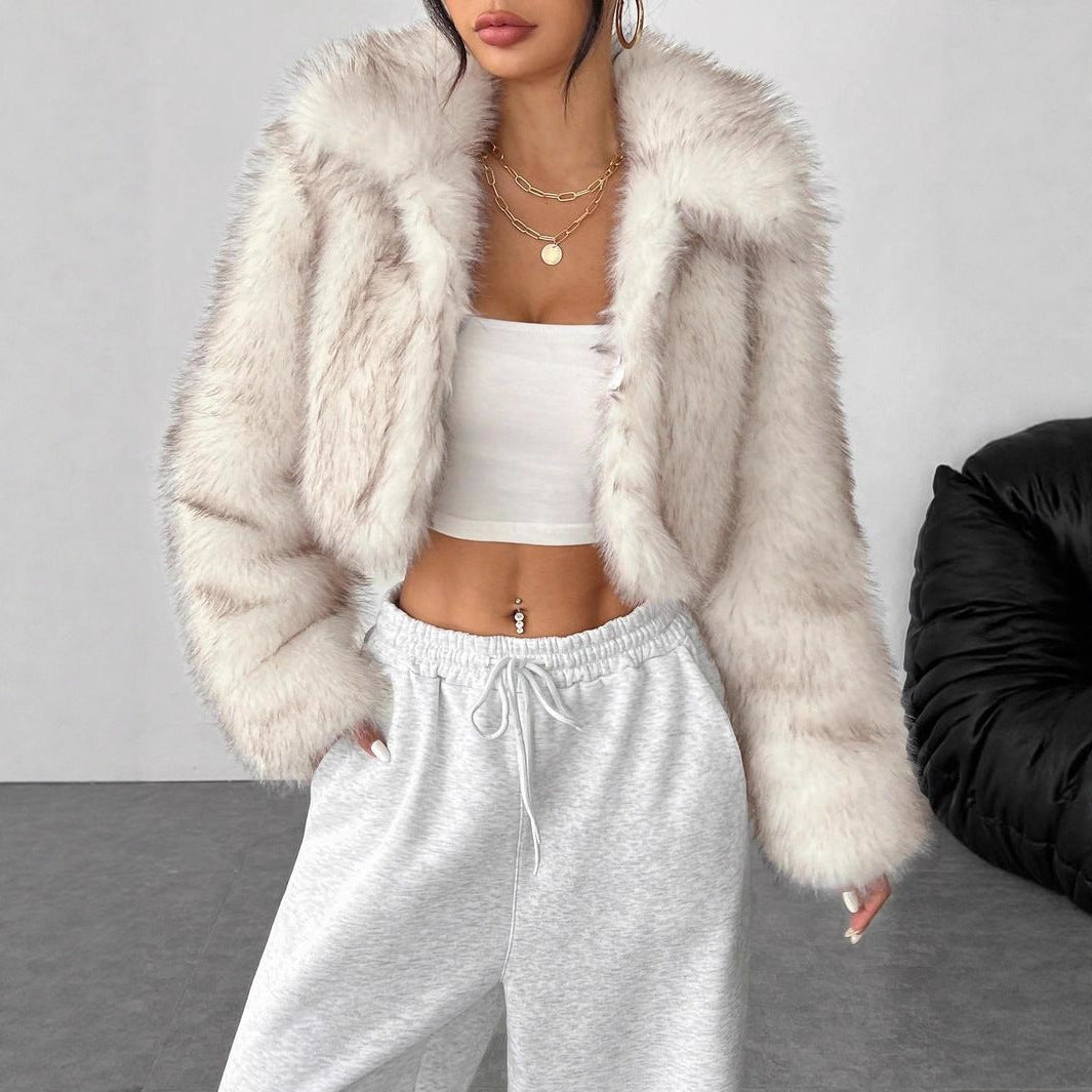 Damen Kunstpelzjacke R&B