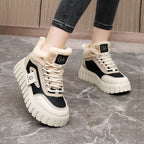 Damen modische High-Top Sneakers mit weich gefüttertem Innenfutter und rutschfester Sohle R&B