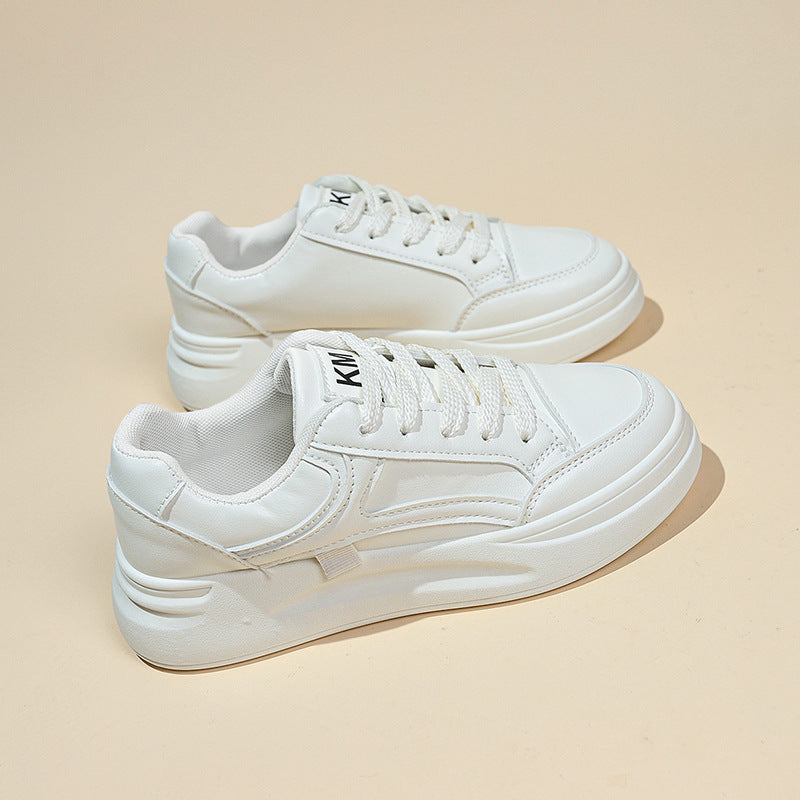 Damen Sportliche Sneakers mit dicker Sohle und weichem Innenfutter