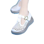 Damen Komfortable und atmungsaktive Clogs mit elegantem Riemchen-Design R&B