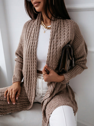 Damen Langarm Strickcardigan R&B