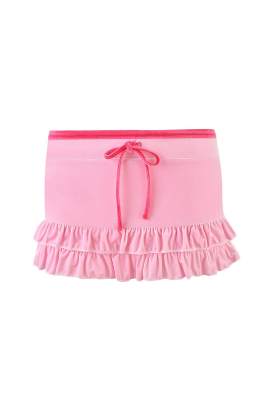 Damen Rüschenshorts mit verstellbarem Bindeband R&B