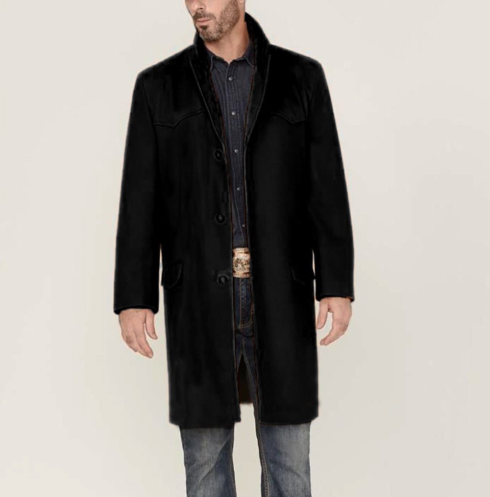 Herren eleganter und robuster Mantel R&B