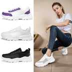 Damen Sportliche Mesh-Sneaker mit dämpfender Sohle