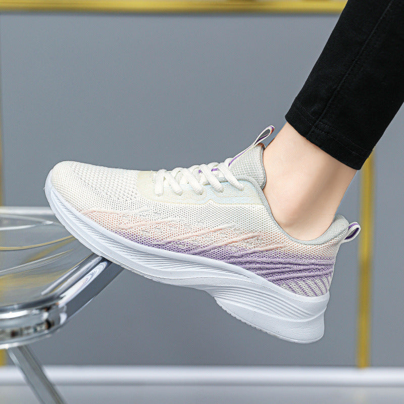Damen Sportliche Laufschuhe aus atmungsaktivem Mesh mit flexibler Sohle R&B