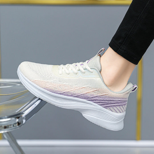Damen Sportliche Laufschuhe aus atmungsaktivem Mesh mit flexibler Sohle R&B