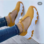 Damen Sportliche Sneaker mit flexibler Sohle R&B