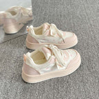 Damen Modische Sneakers mit verspieltem Design und hochwertigem Obermaterial