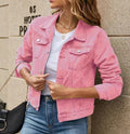 Damen trendige Jeansjacke im lässigen Schnitt