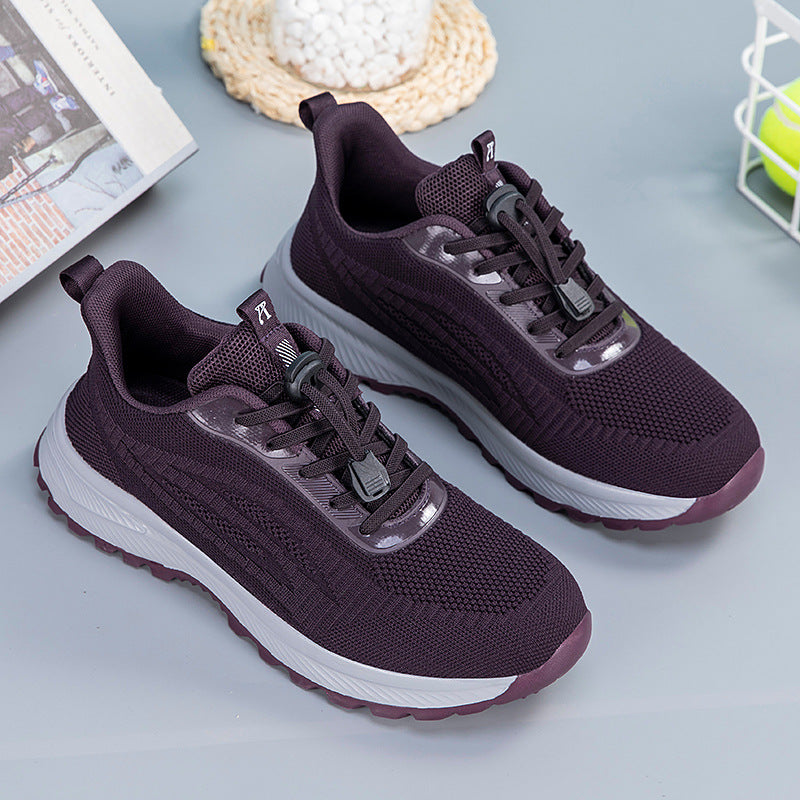 Damen Leichte Sportschuhe mit atmungsaktivem Mesh-GewR&Be und flexibler Dämpfung R&B