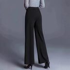 Damen Elegante und lässige weit geschnittene Hose R&B