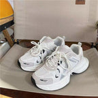 Damen Sportliche Lifestyle-Sneaker mit atmungsaktiver Mesh-Oberfläche und stoßdämpfender Sohle R&B