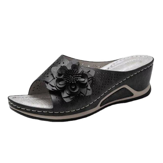Damen Komfortable Sandalen mit floralem Design R&B